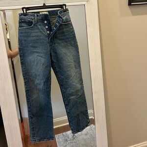 Madewell 90s Straight Crop Jeans
